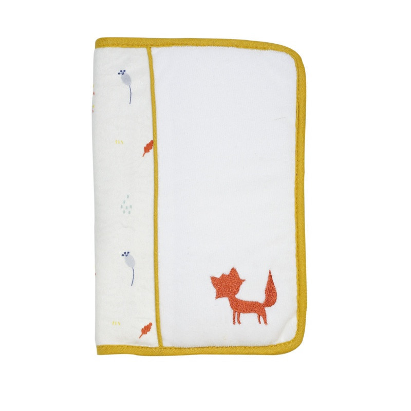 Protège-carnet de santé zippé TROIS KILOS SEPT Cache-cache en forêt