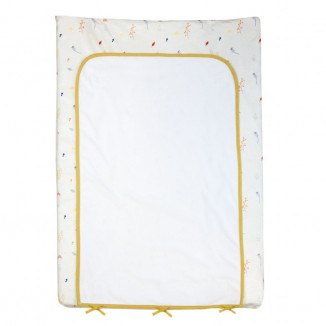 Matelas à langer avec housse TROIS KILOS SEPT Cache-cache en forêt