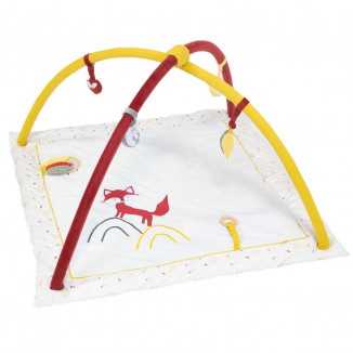 Tapis d’éveil avec arche TROIS KILOS SEPT Cache-cache en forêt