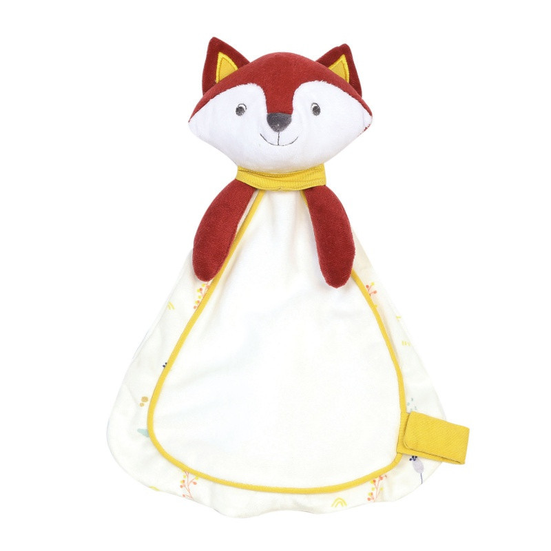 Doudou Léonard le renard TROIS KILOS SEPT Cache-cache en forêt