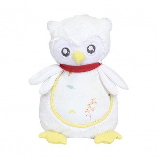 Peluche musicale chouette TROIS KILOS SEPT Cache-cache en forêt