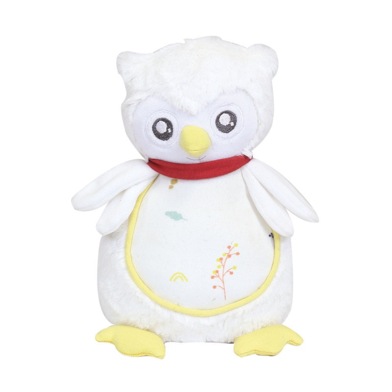 Peluche musicale chouette TROIS KILOS SEPT Cache-cache en forêt