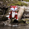 Peluche marionnette renard TROIS KILOS SEPT Cache-cache en forêt