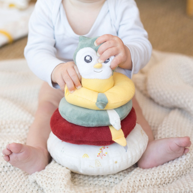 Pyramide empilable TROIS KILOS SEPT Cache-cache en forêt