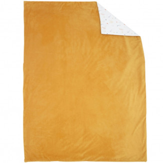 Couverture en velours 100x140 TROIS KILOS SEPT Cache-cache en forêt