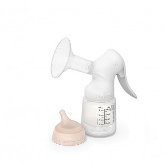 Tire-lait manuel + biberon 120 ml Zéro Zéro SUAVINEX