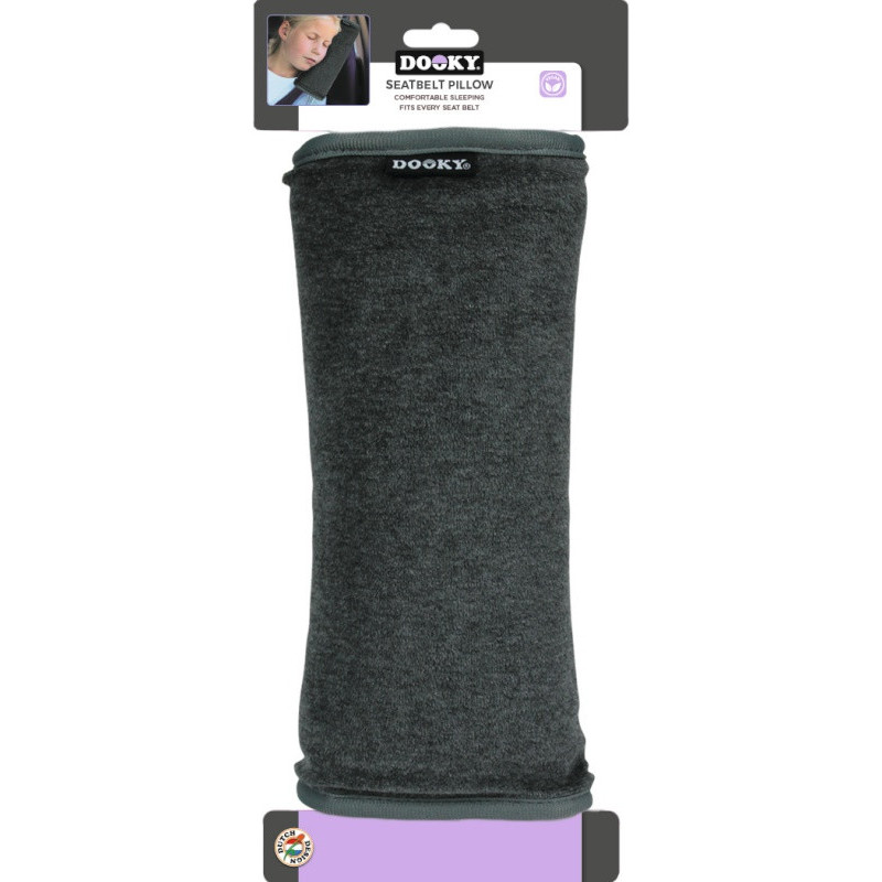 Coussin de ceinture de sécurité DOOKY Gris chiné
