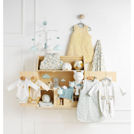 Pyjama 1 mois Motif tilleul SAUTHON Promenons-nous