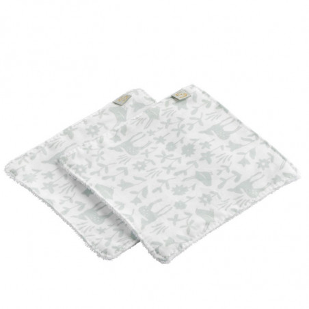 Trousse de toilette + carrés en éponge SAUTHON Promenons-nous