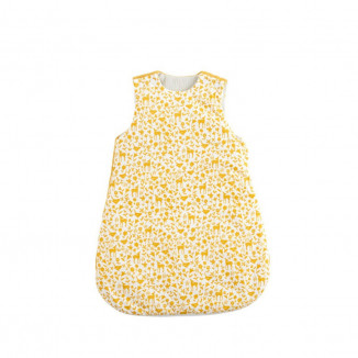 Gigoteuse ouatinée 0-4 mois Jaune topaze SAUTHON Promenons-nous