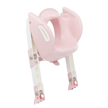 Réducteur de WC Kiddyloo THERMOBABY Rose poudré