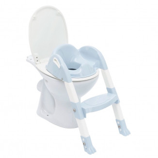 Réducteur de WC Kiddyloo THERMOBABY Fleur bleue