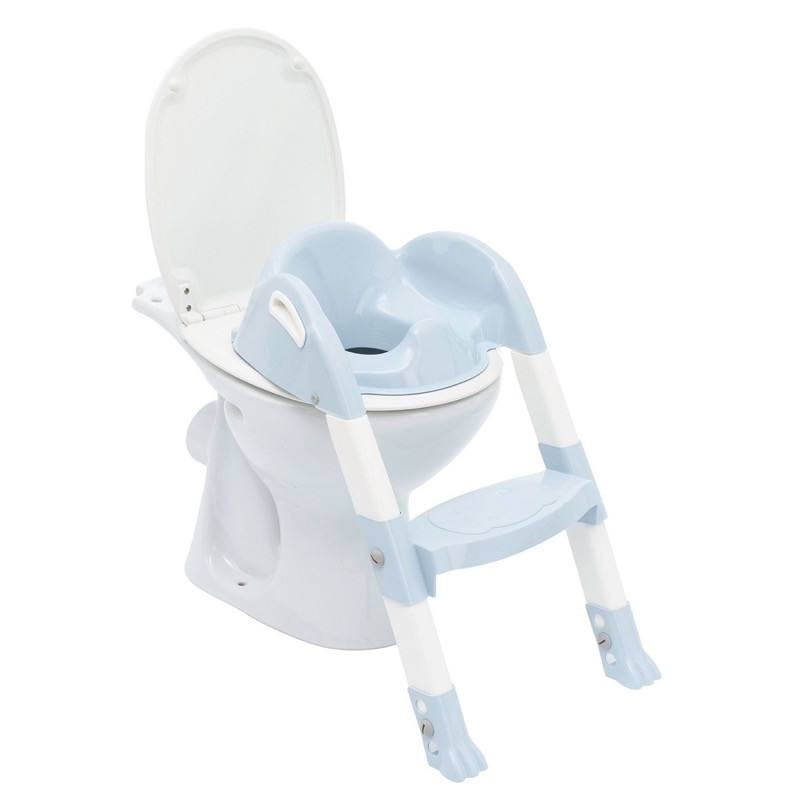 Réducteur de WC Kiddyloo THERMOBABY Fleur bleue