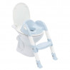 Réducteur de WC Kiddyloo THERMOBABY Fleur bleue