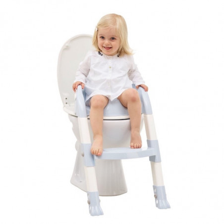 Réducteur de WC Kiddyloo THERMOBABY Fleur bleue