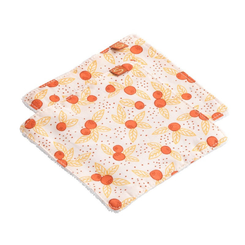 Trousse de toilette + carré éponge SAUTHON Esmée