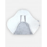 Couverture de promenade Groloudoux Mix&Match NOUKIES Grise