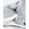 Couverture de promenade Groloudoux Mix&Match NOUKIES Grise