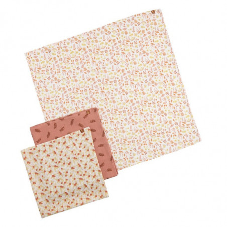 Boite de 3 langes bio SAUTHON Esmée