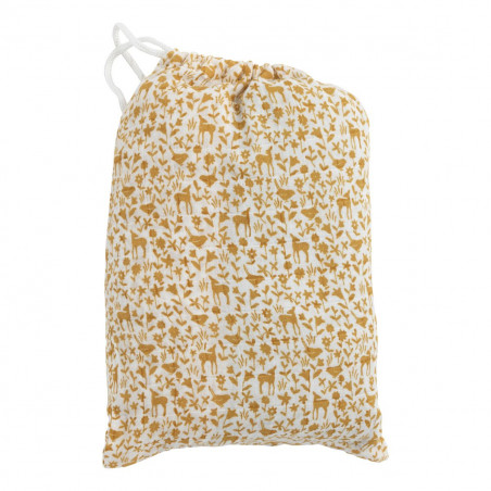 Lot de 2 draps-housse en coton bio SAUTHON Promenons-nous