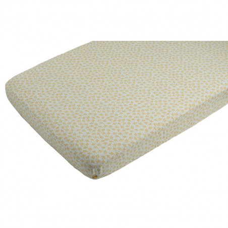 Lot de 2 draps-housse en coton bio SAUTHON Promenons-nous