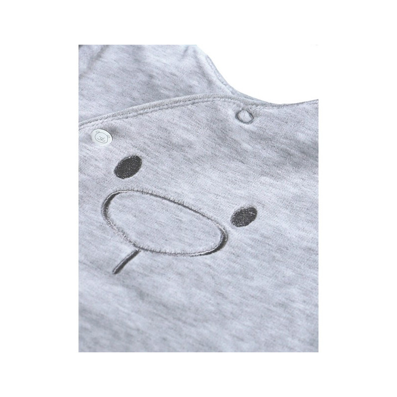 Pyjama en velours bio 3 mois Mix & Match NOUKIE'S Gris