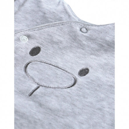 Pyjama en velours bio 6 mois Mix & Match NOUKIE'S Gris