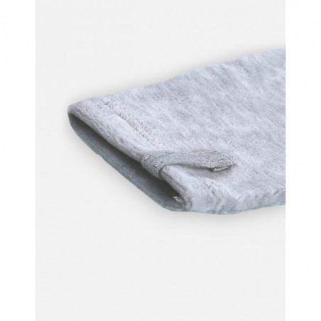 Pyjama en velours bio 6 mois Mix & Match NOUKIE'S Gris
