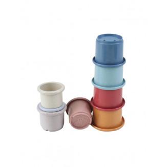 Gobelets à empiler en paille de blé MAGNI