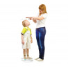 Pèse bébé électronique avec toise REMOND