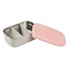 Boite repas en inox BEABA Rose poudré
