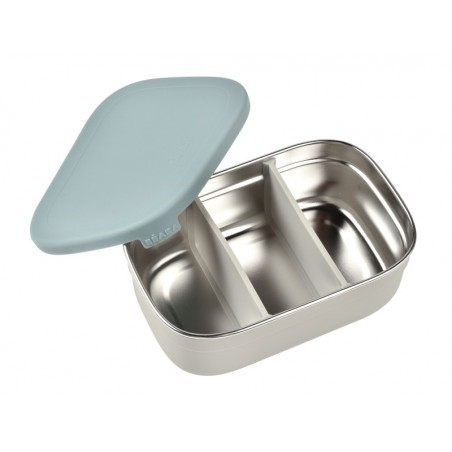Boite repas en inox BEABA Bleu baltique