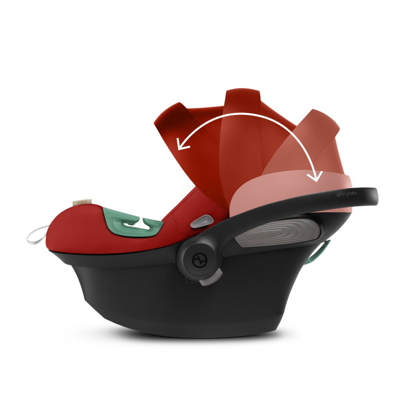 Siège-auto Aton S2 i-Size CYBEX Hibiscus red
