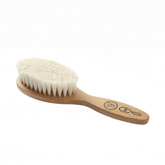 Brosse en hêtre et soie de chèvre LE BIBERON FRANCAIS