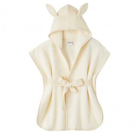 Peignoir bambou et gaze 2/4ans BB&CO Mousse de lait