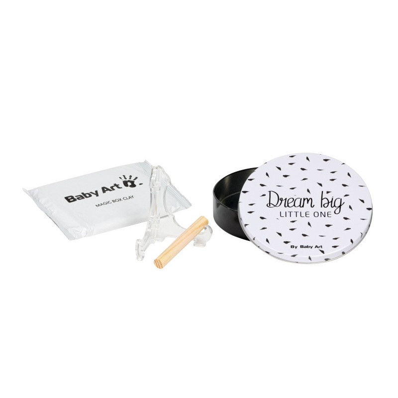 Kit d'empreinte Magic box BABY ART Black & White