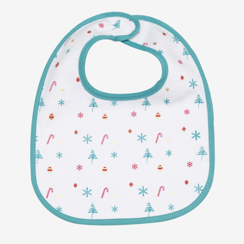 Lot de 2 bavoirs de Noël 1er âge TROIS KILOS SEPT