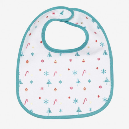 Lot de 2 bavoirs de Noël 1er âge TROIS KILOS SEPT