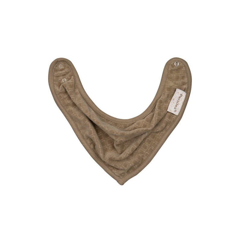 Bavoir bandana Espresso square PERICLES Coffee