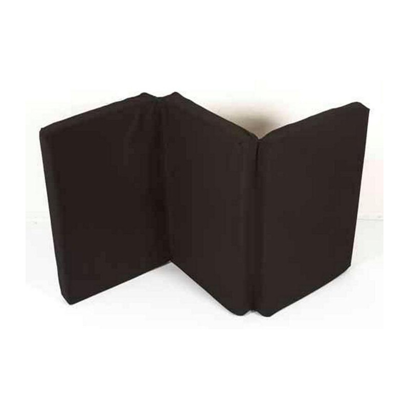 Matelas pliant 3 parties pour lit 60 x 120 cm NATTOU Noir