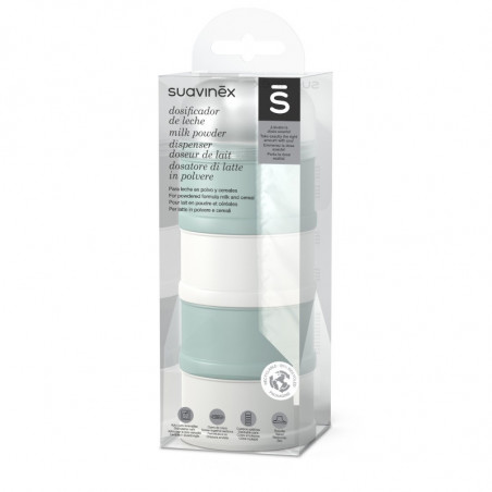 Doseur de lait SUAVINEX Bonhomia vert