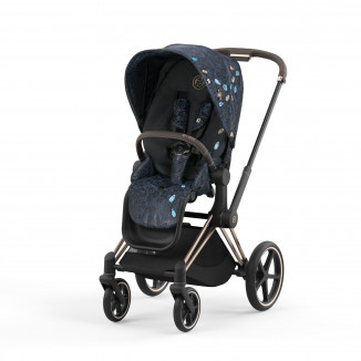 Poussette complète Priam 4 Rosegold CYBEX Jewels of nature