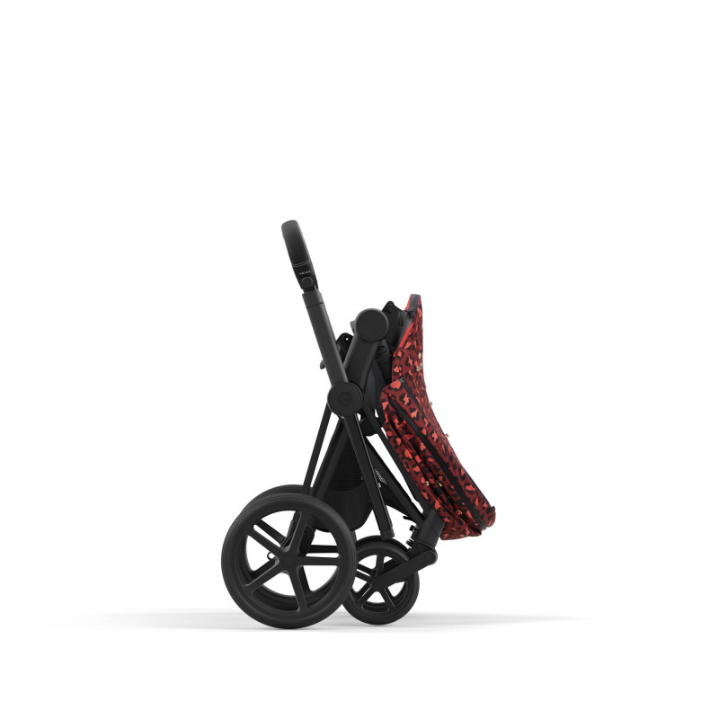 Poussette complète Priam 4 Matt black CYBEX Rockstar