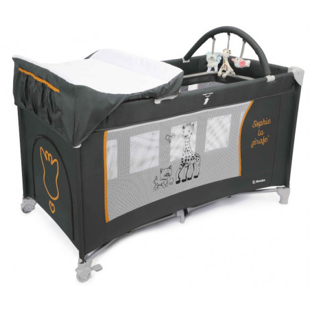 Lit pliant Optic Z RENOLUX Sophie la girafe Sunrise