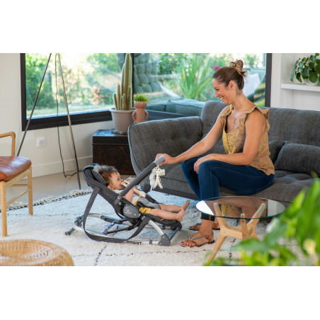 Transat avec arche de jeu Spirit RENOLUX Sophie la girafe Sunrise