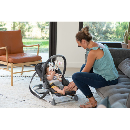 Transat avec arche de jeu Spirit RENOLUX Sophie la girafe Sunrise