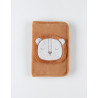 Protège carnet de santé caramel NOUKIE'S Babou & Kendi