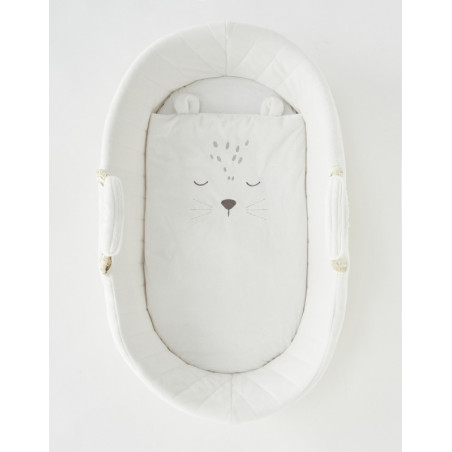 Couffin veloudoux blanc NOUKIE'S Babou & Kendi