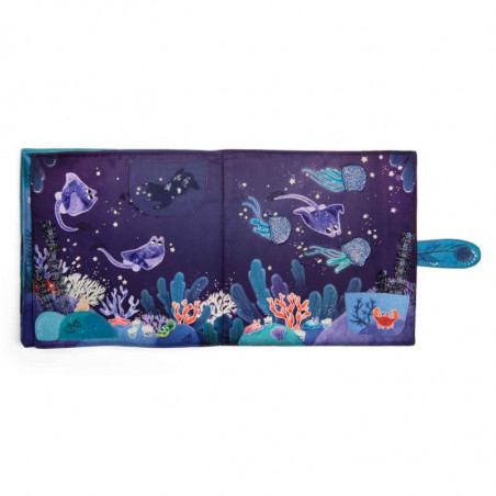 Grand livre d'activités en tissu MOULIN ROTY Les aventures de Paulie