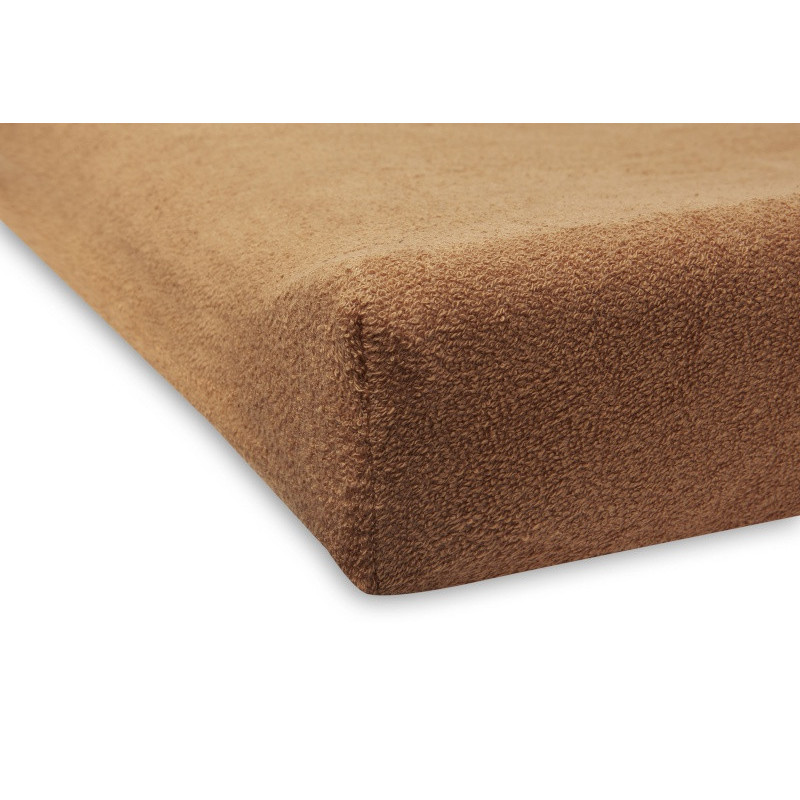 Lot de 2 housses de matelas à langer JOLLEIN Caramel/biscuit